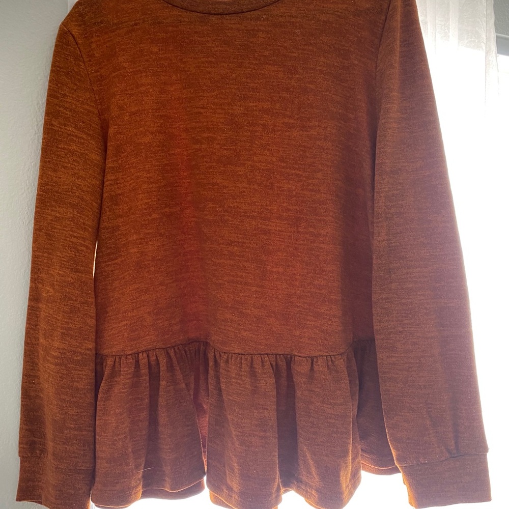 SHEIN Peplum Sweater - Picture 2 of 3